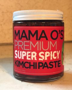Mama O's super spicy kimchi paste